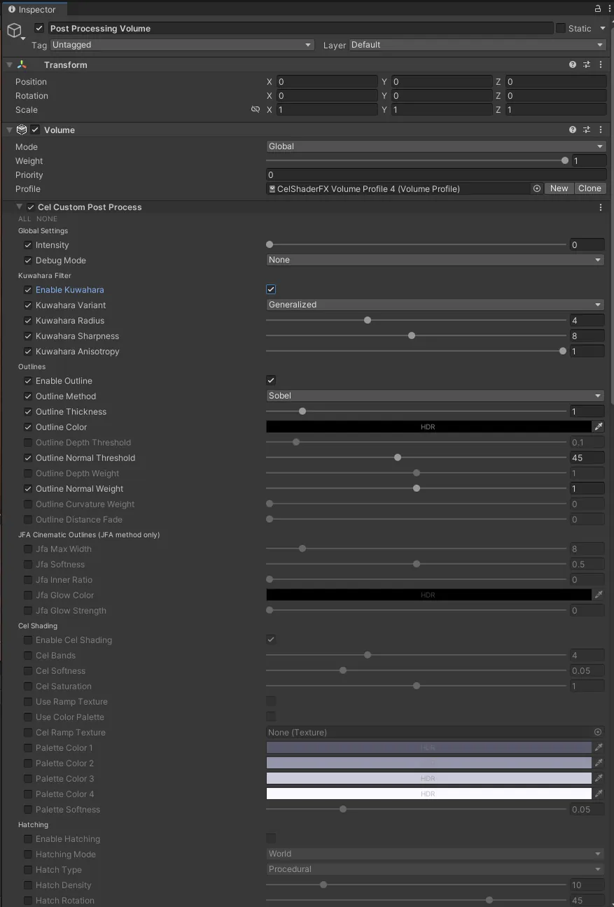 Configure HDRP