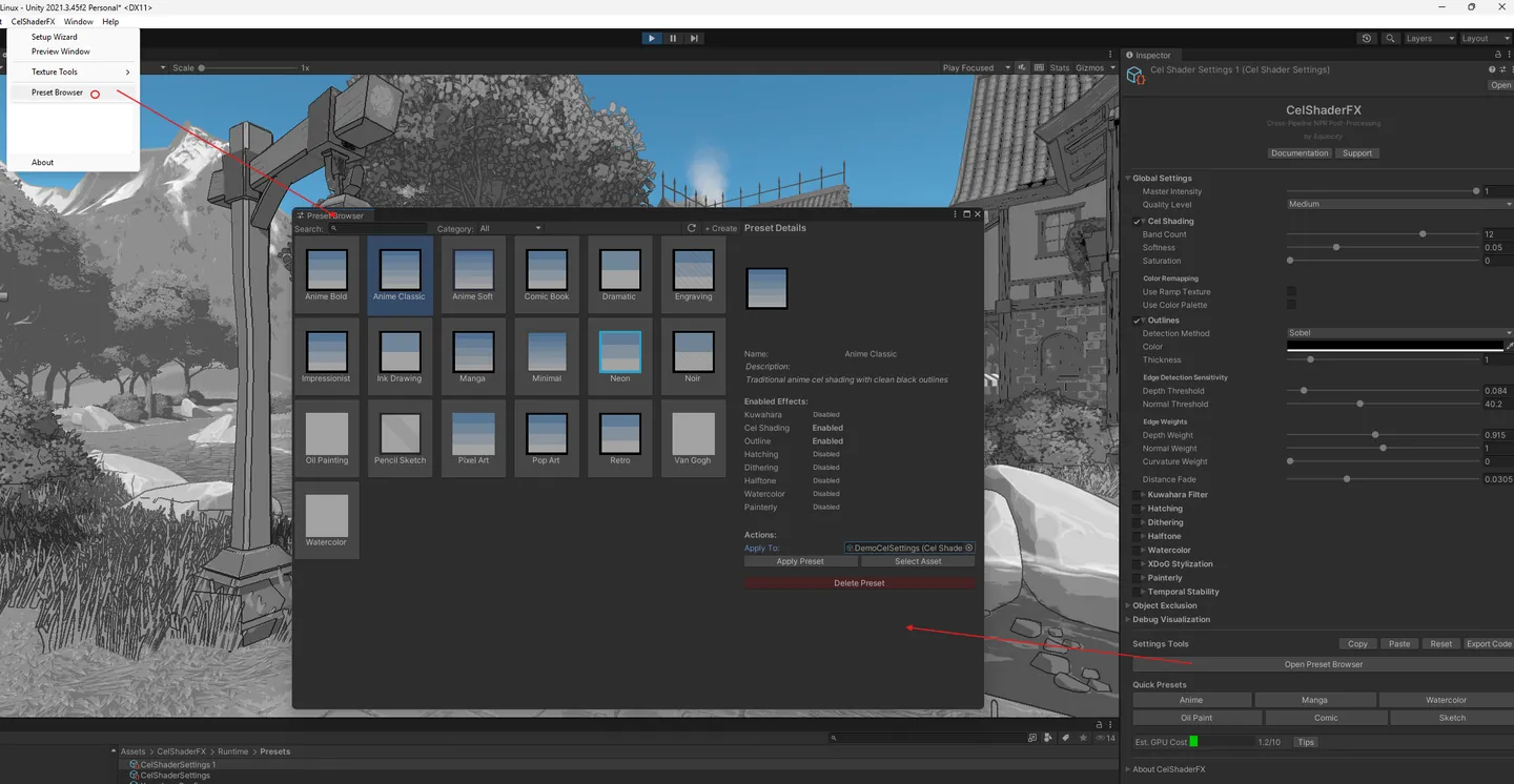 Preset Browser