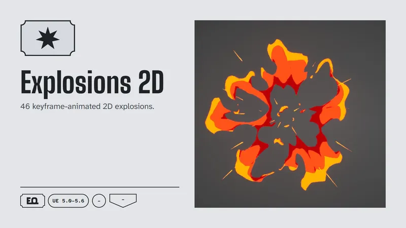 Explosions 2D: Fab cover