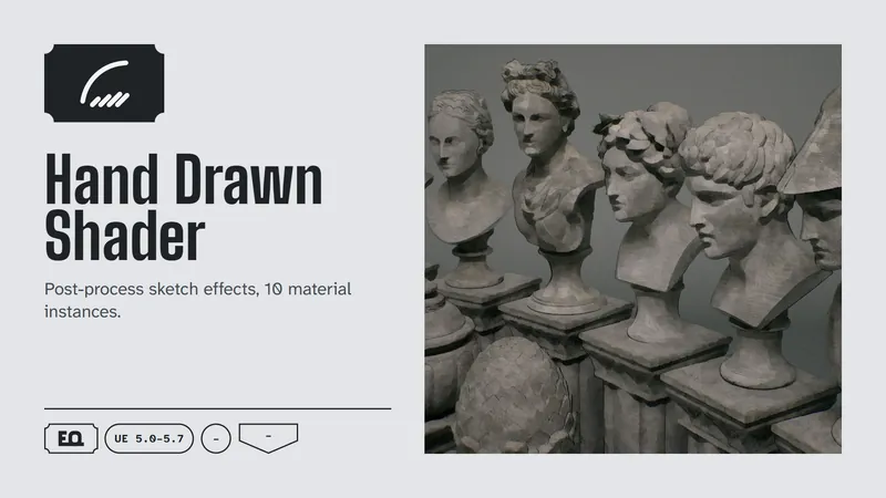Hand Drawn Shader: Fab cover