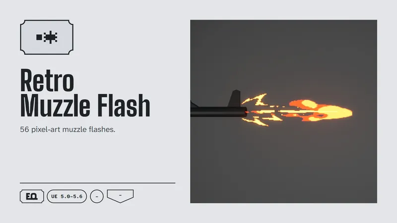 Retro Muzzle Flash: Fab cover