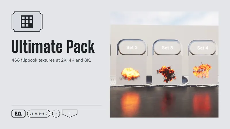 Ultimate Pack (Flipbook Textures): Fab cover