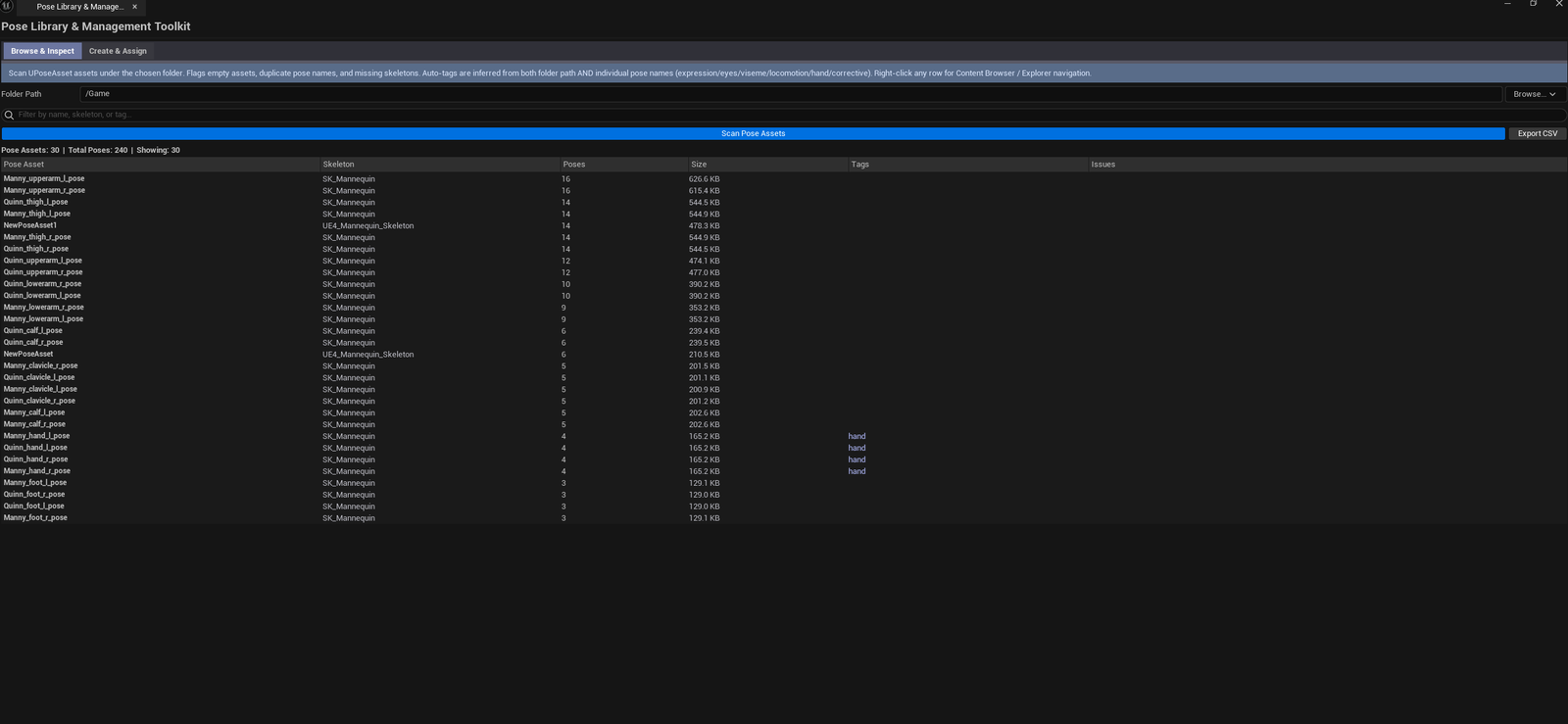 Screenshot 02 — Browse tab — Results list populated, mixed severities, stats line showing totals.