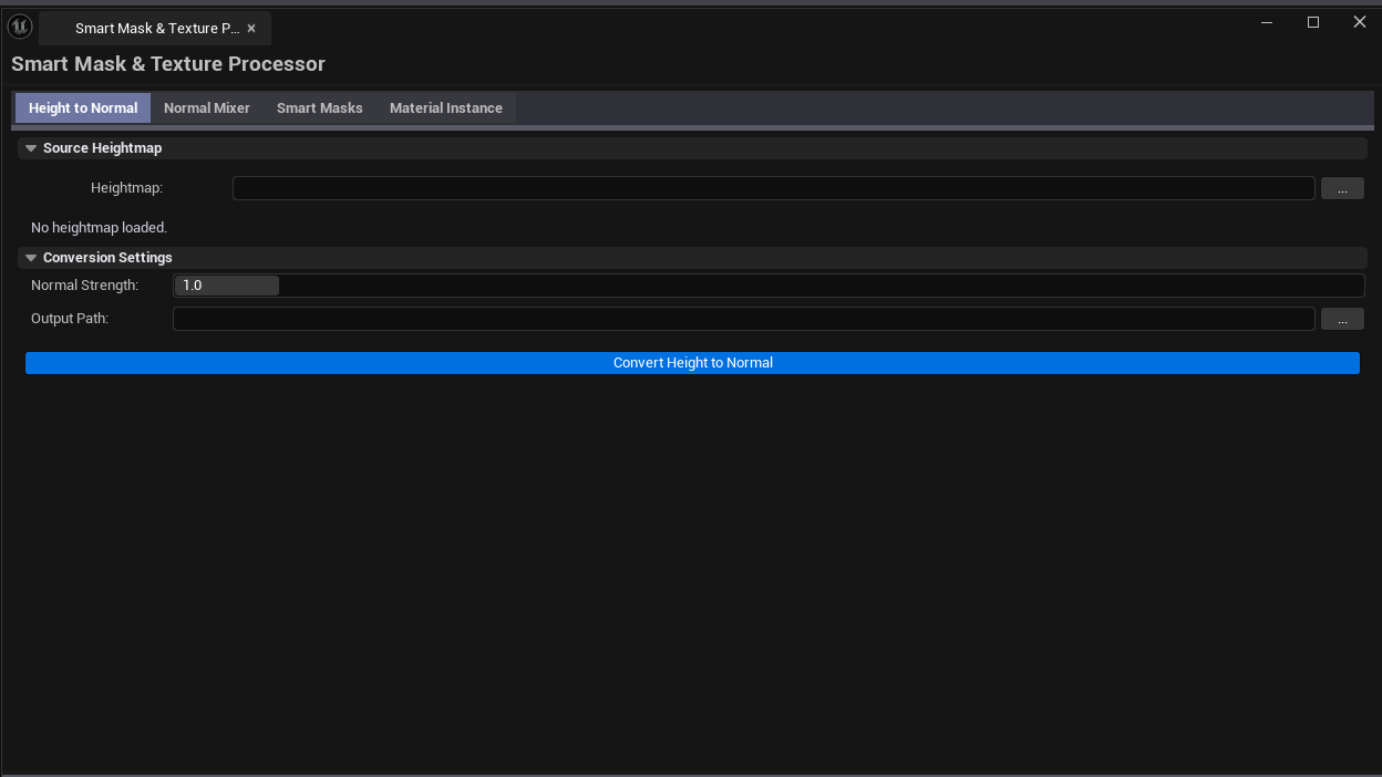 Screenshot 01 — Hero shot — Tool open on Smart Mask Generator tab with source loaded, generated masks list showing Edge/Cavity/Position/ID masks with thumbnails.